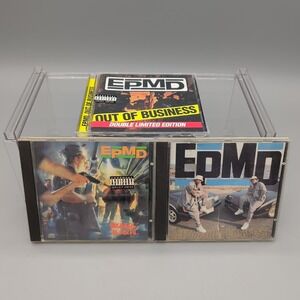 EPMD CD's Unfinished Business, Business As Usual, Strictly Business Lot Of  3